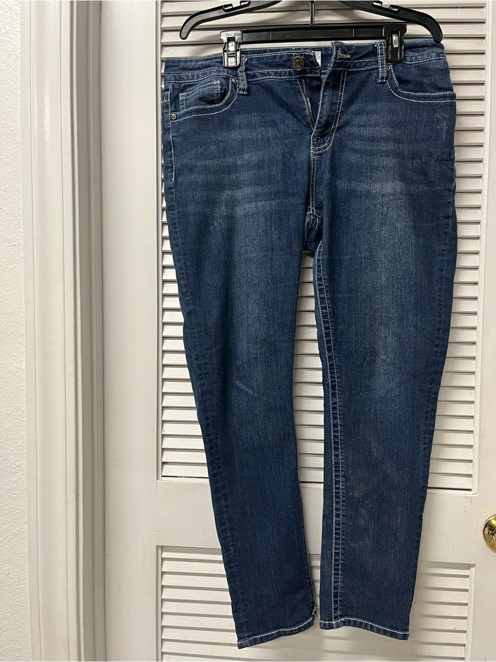VGS✨SZ12 ✨ROLL up  Skinny Jeans in Dark Indigo